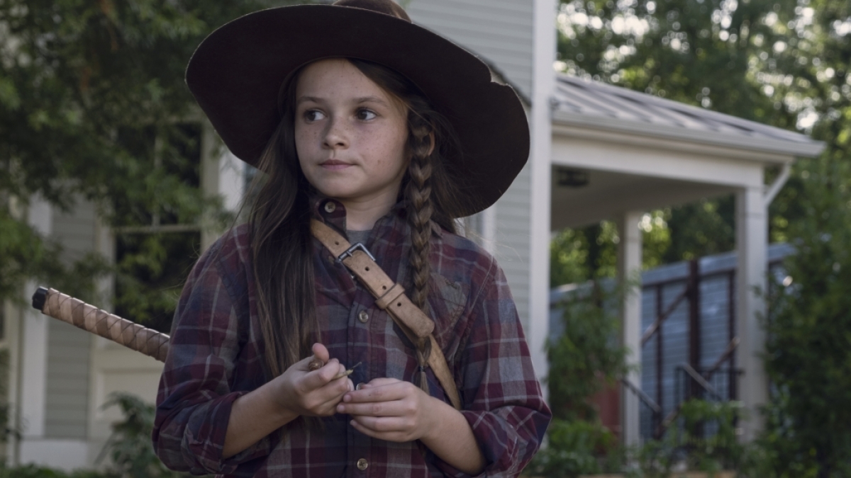 Cailey Fleming spielt Judith Grimes. (Foto)
