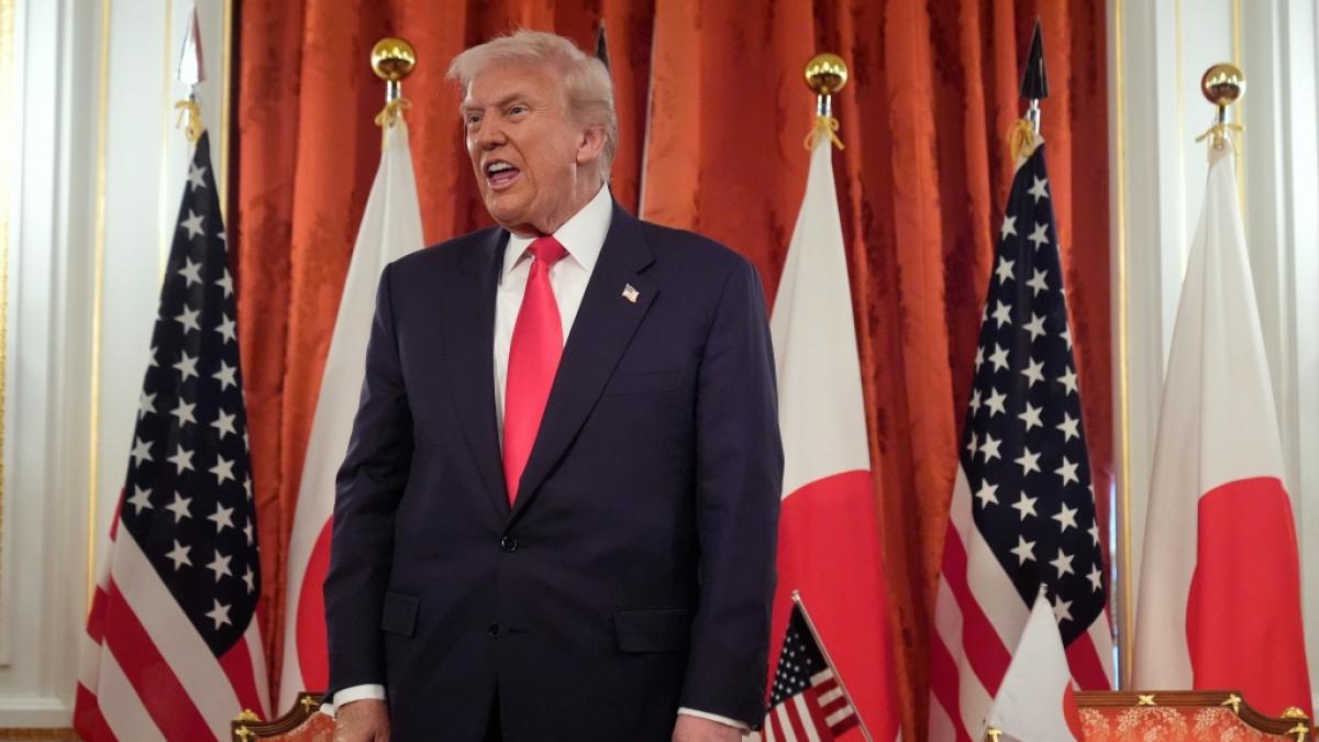 Donald Trump wird von seinen Mitarbeiterin heimlich verspottet. (Foto)
