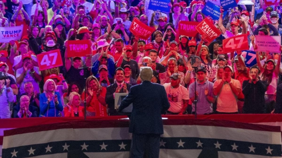 Bei einer Trump-Wahlkampf-Show kam es zu einer brisanten Enth&uuml;llung. (Foto)