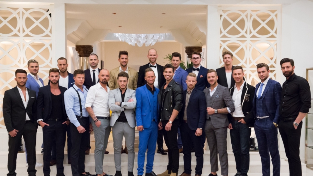 20 attraktive Single-M&auml;nner buhlen in "Die Bachelorette" 2017 um das Herz von Jessica Paszka. (Foto)