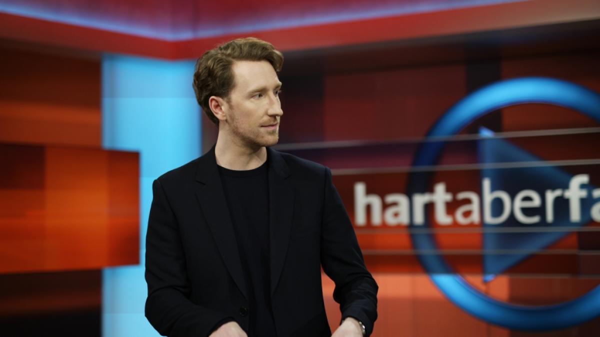 Louis Klamroth moderierte zum ersten Mal "Hart aber fair". (Foto)
