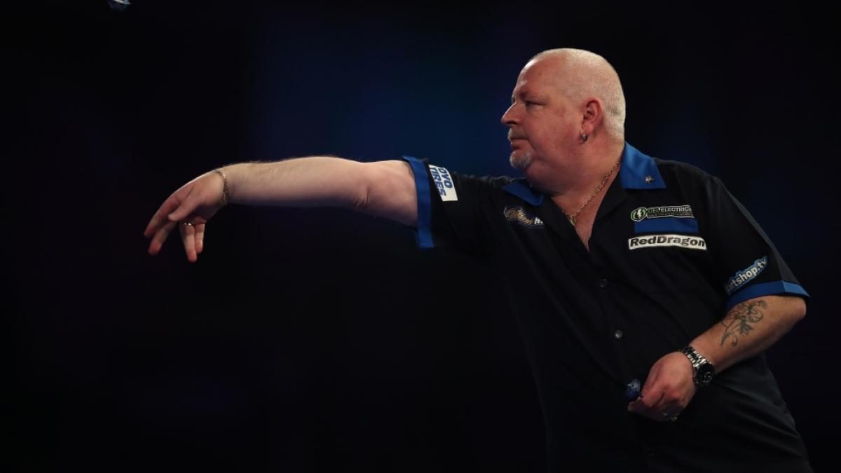 Robert Thornton geht als Titelverteidiger bei der World Senior Darts Championship 2023 ins Rennen - wer kann "The Thorn" den Titel streitig machen? (Foto)