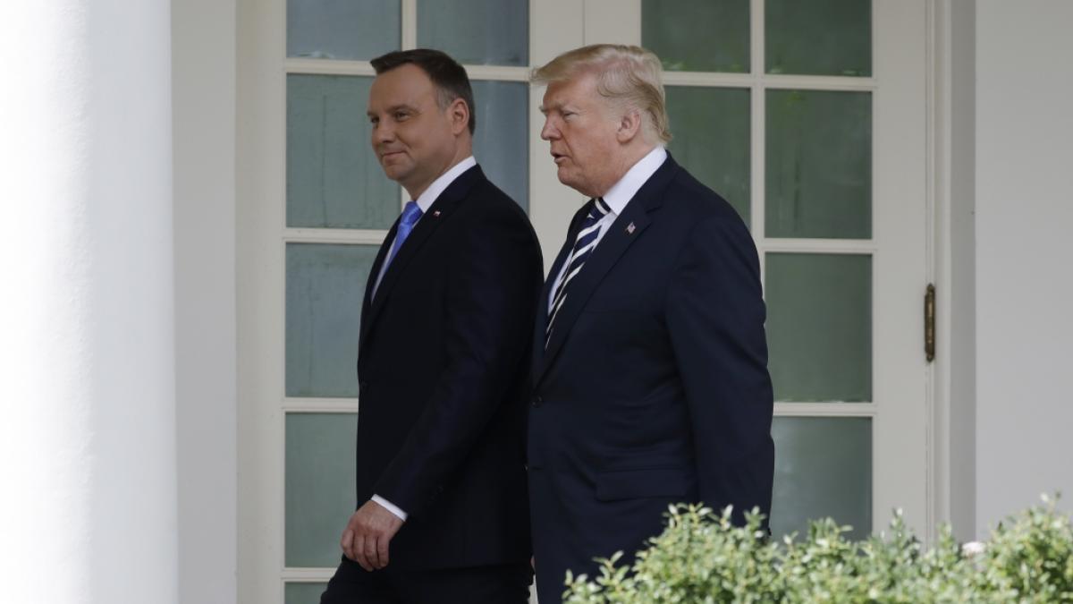 Polens Pr&auml;sident Duda glaub, dass Trump bei einer Wiederwahl den Ukraine-Krieg in nur 24 Stunden beenden wird. (Foto)