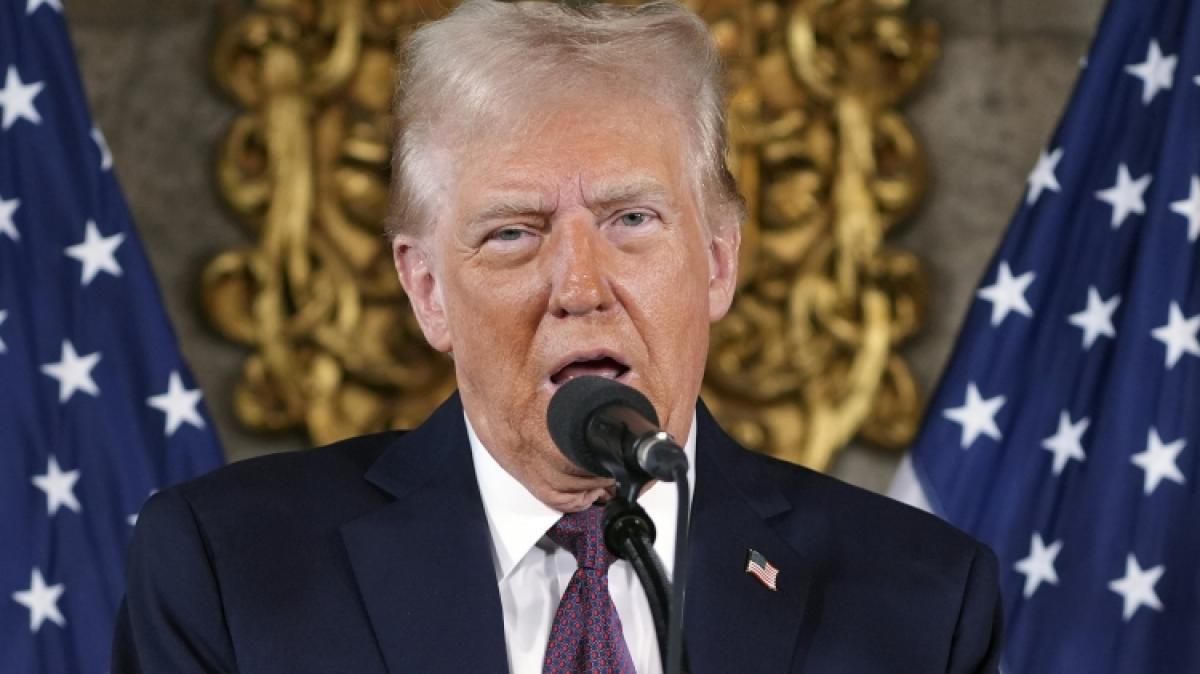 Donald Trump l&auml;sst sich f&uuml;r seinen vermeintlichen Erfolg feiern. (Foto)