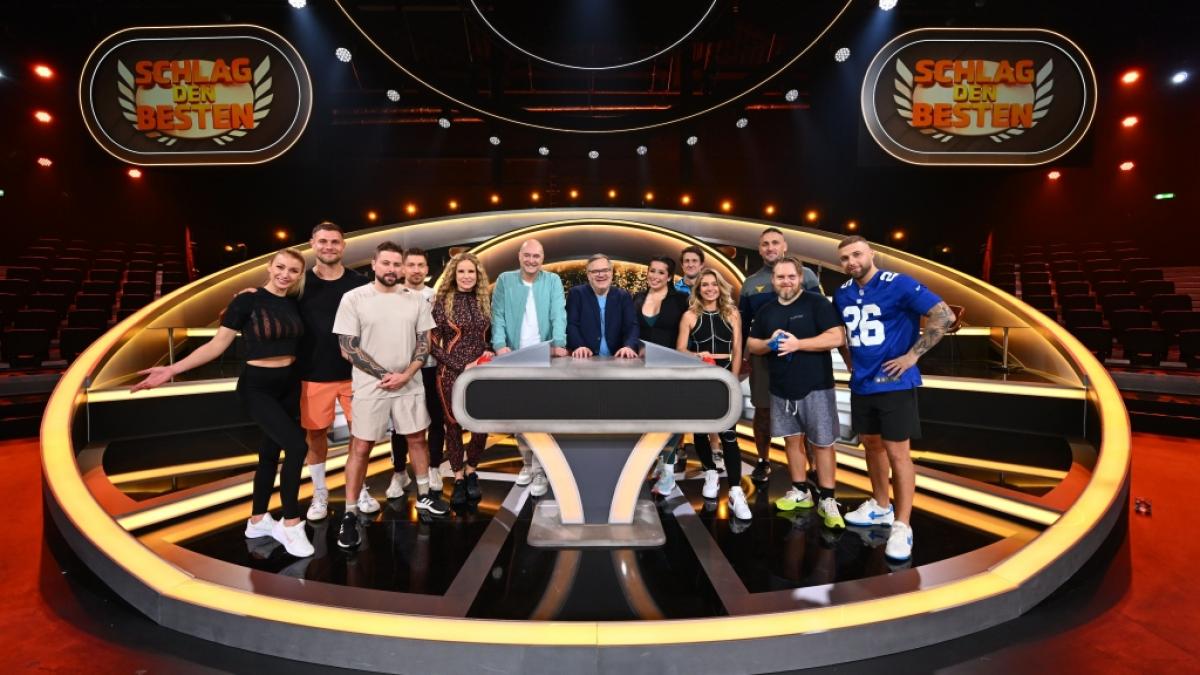 Bei "Schlag den Besten" treten Promis in mehreren Spielen gegeneinadner an. In der dritten Folge der RTL-Show kam es zu einem Unfall. (Foto)