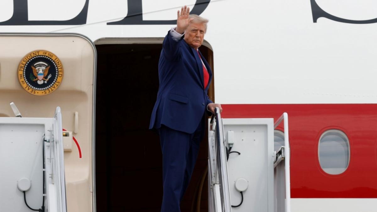 Donald Trump ern&auml;hrt sich auf Reisen in der Air Force One von Fast Food. (Foto)