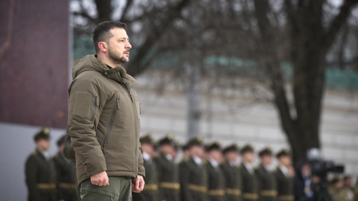 Wolodymyr Selenskyj will die "Festung" Bachmut nicht aufgeben. (Foto)