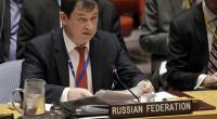Der stellvertretende russische UN-Botschafter Dmitri Poljanski stürmte nach der hitzigen UN-Debatte kurzerhand aus dem Saal.