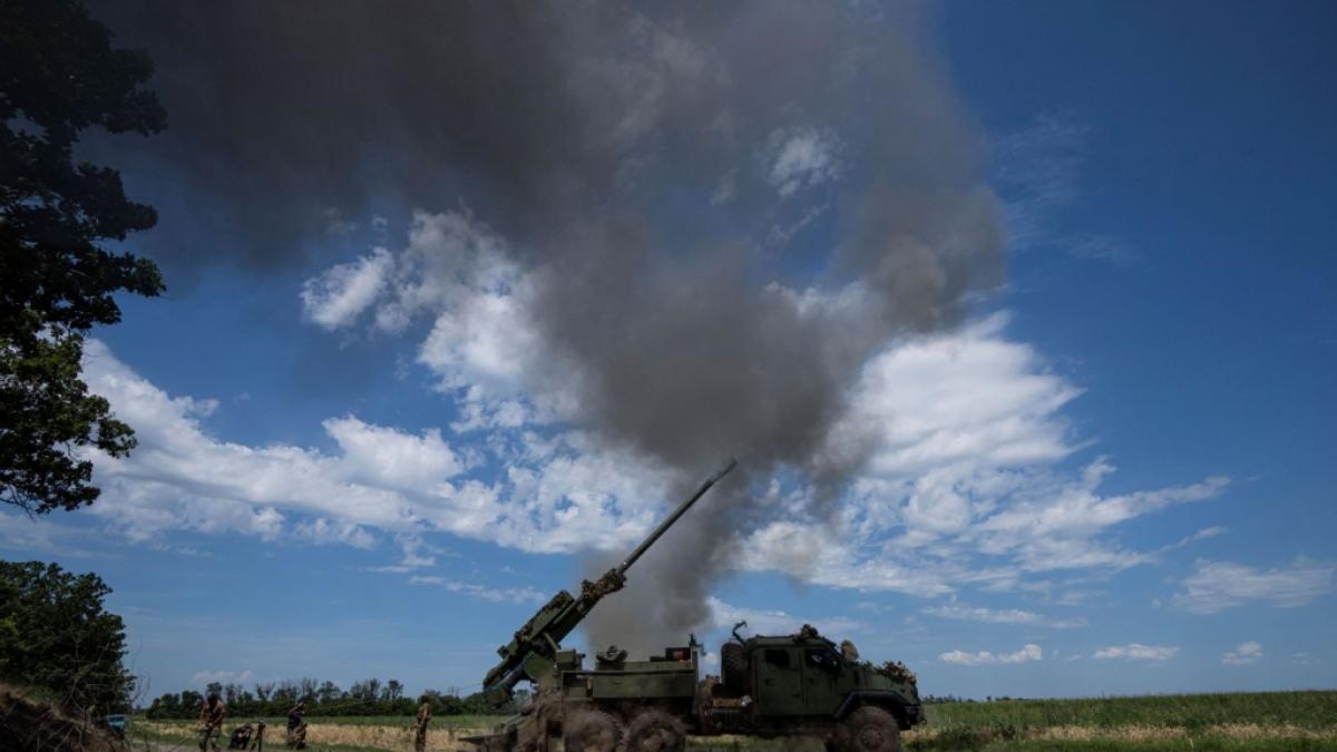 Ukrainische Streitkr&auml;fte setzen ihre Offensive gegen russische Truppen fort. (Foto)
