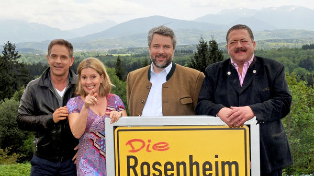 Rosenheim-Cops unter sich. (Foto)