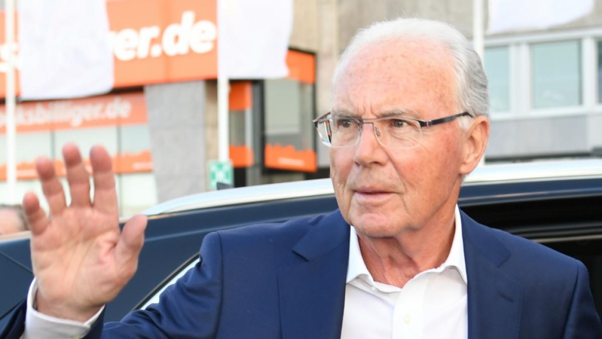 Franz Beckenbauer bei der Einweihung der Hall of Fame des deutschen Fu&szlig;balls im Deutschen Fu&szlig;ballmuseum im Jahr 2019. (Foto)