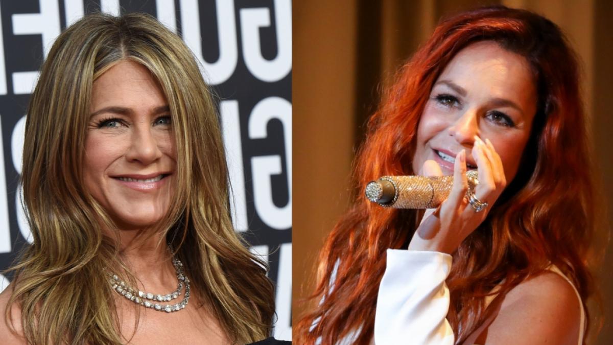 Jennifer Aniston und Andrea Berg in den Promi-Hinguckern der Woche. (Foto)