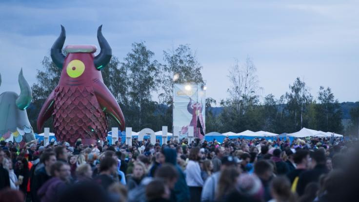 Jedes Jahr strömen 30.000 Besucher zum Highfield-Festival bei Leipzig.