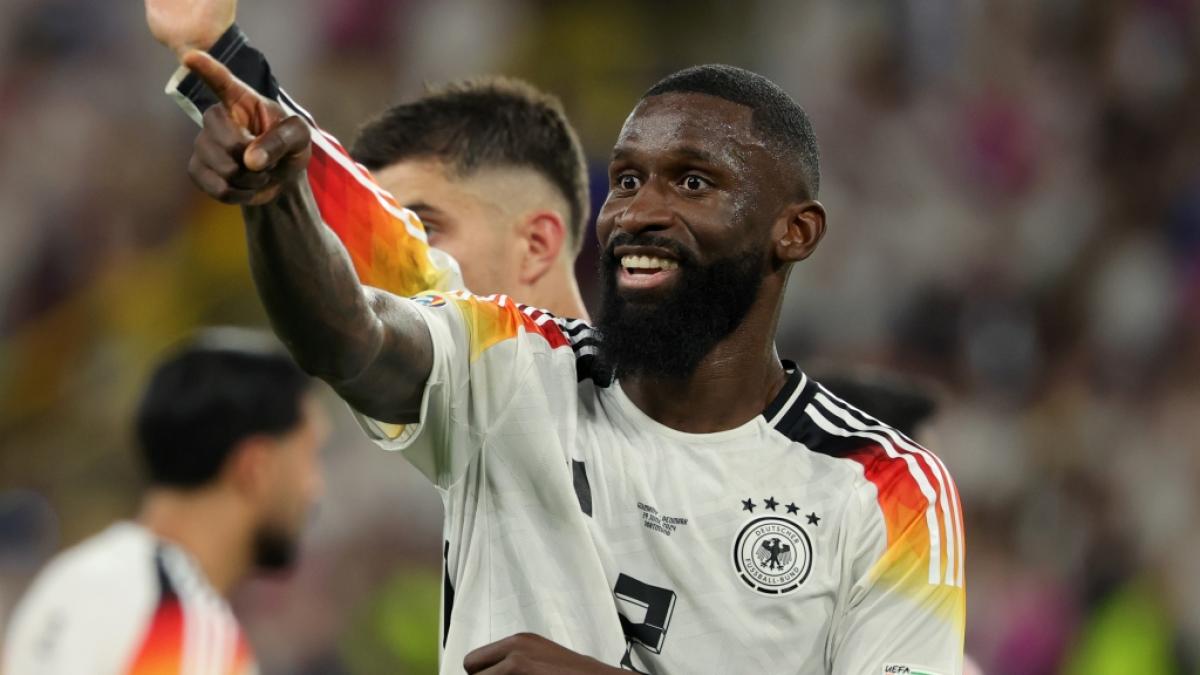 Antonio R&uuml;diger sorgte mit Aussagen nach dem EM-Achtelfinale gegen D&auml;nemark f&uuml;r Verwunderung. (Foto)
