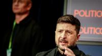 Der ukrainische Präsident Wolodymyr Selenskyj sieht Putin in einer 
