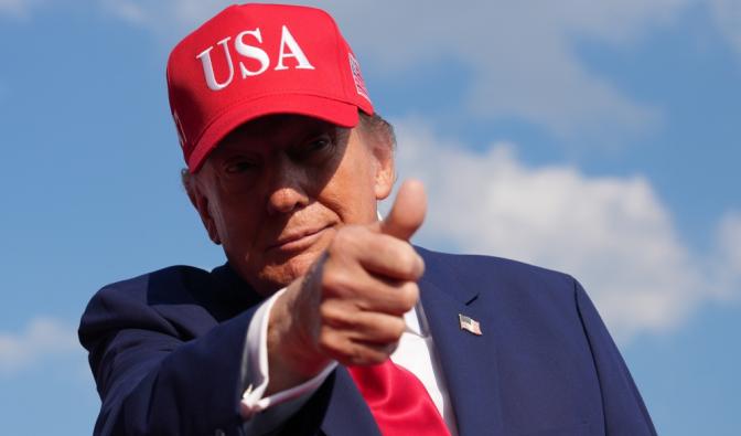 Donald Trump auf Putin-Kuschelkurs