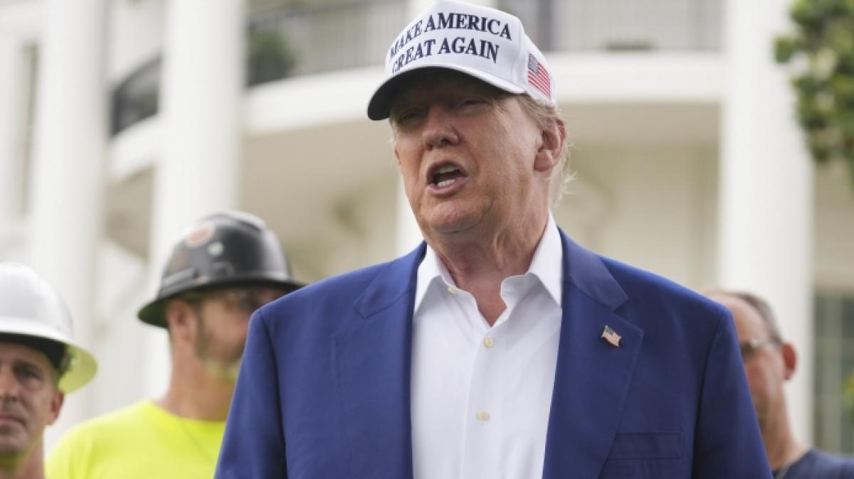 Donald Trump konnte wieder einmal nicht an sich halten. (Foto)