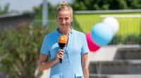 Andrea Kiewel begrüßt die 