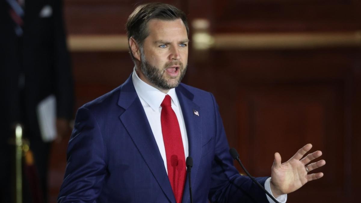 In seiner Heimatstadt hat JD Vance kein leichtes Spiel. (Foto)