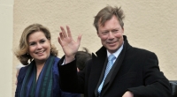 Großherzogin Maria Teresa von Luxemburg, hier mit ihrem Ehemann Großherzog Henri von Luxemburg, hat aus privaten Gründen Termine absagen müssen.