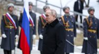 Bei Wladimir Putins Besuch in Wolgograd wurde am vergangenen Donnerstag mehrfach ein UFO am Himmel gesichtet.