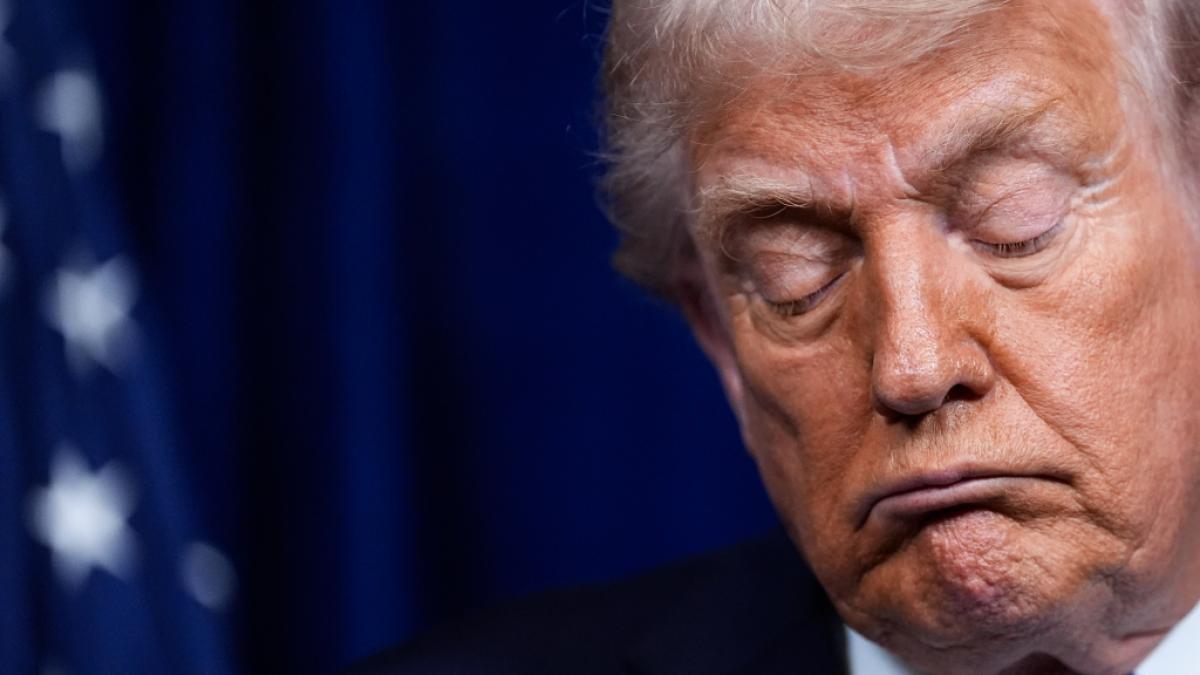 US-Pr&auml;sident Trump wirkte auf einen Analysten ersch&ouml;pft. (Foto)