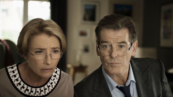 Kate (Emma Thompson) und Richard (Pierce Brosnan) wollen einen 10 Millionen Euro teuren Diamanten stehlen.