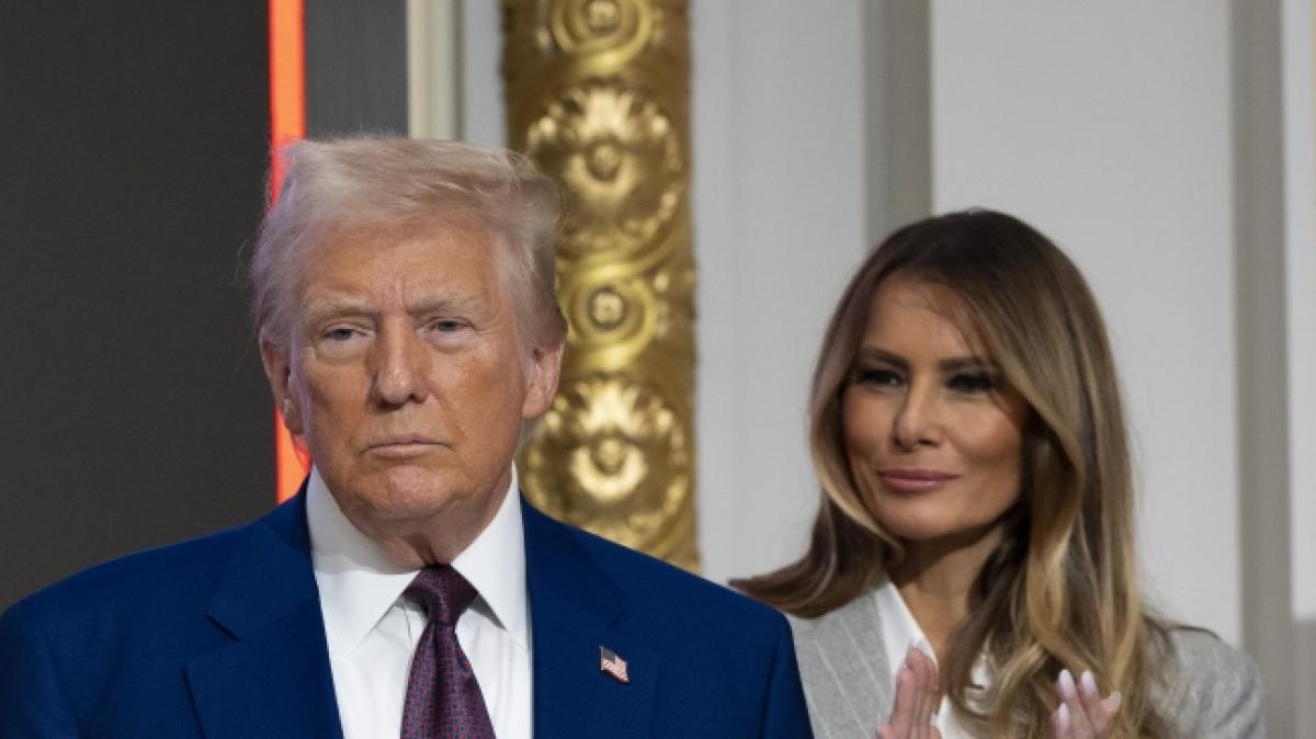 Donald Trump und Melania Trump pr&auml;sentierten sich in New York als eine Einheit. (Foto)