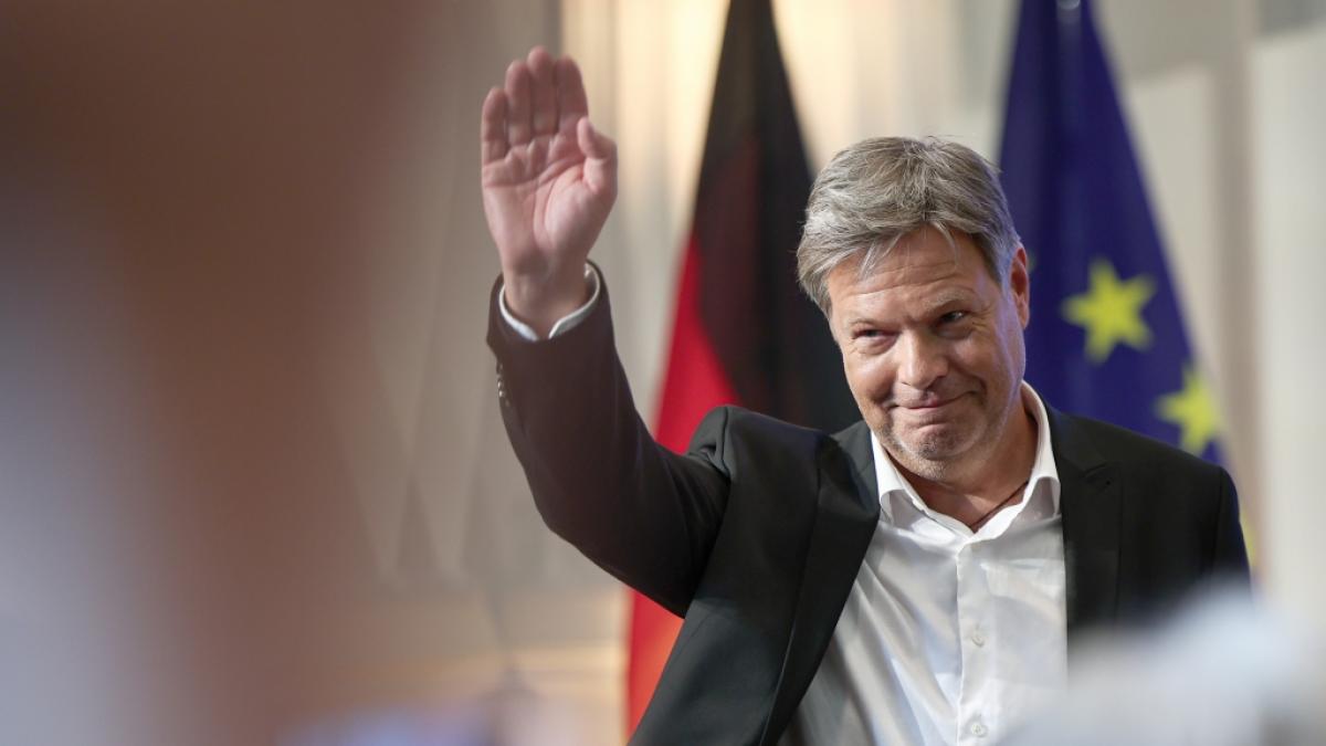 Zieht es Gr&uuml;nen-Politiker Robert Habeck in die USA? (Foto)