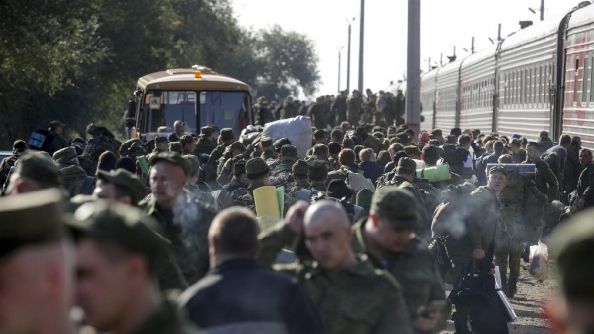 Nach dem Willen russischer Ex-Frauen sollen Unterhaltsverweigerer an die Front. (Foto)