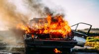 Williams soll sich in seinem Auto selbst in Brand gesteckt haben.