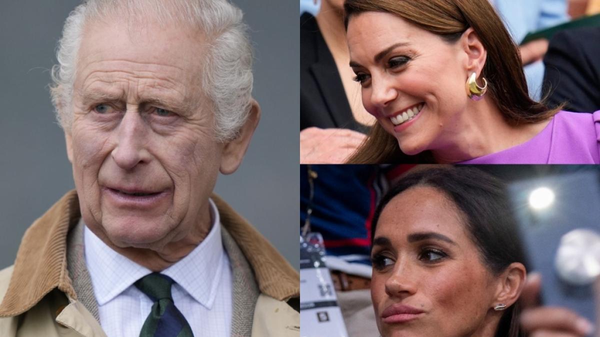 Die Royals-News der Woche w&auml;ren ohne K&ouml;nig Charles III, Prinzessin Kate und Meghan Markle einfach nicht komplett. (Foto)