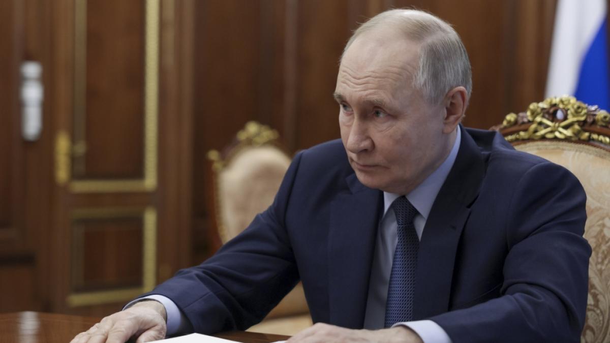 Wladimir Putin soll im Ukraine-Krieg einen Su-25-Kampfjet verloren haben. (Foto)
