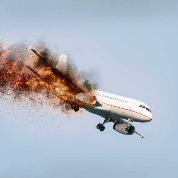 Explosion auf Krim-Flughafen! Flugzeug fliegt in die Luft