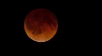 So beeindruckend war der Blutmond am 15. April in Wichita, Kansas, USA zu sehen.