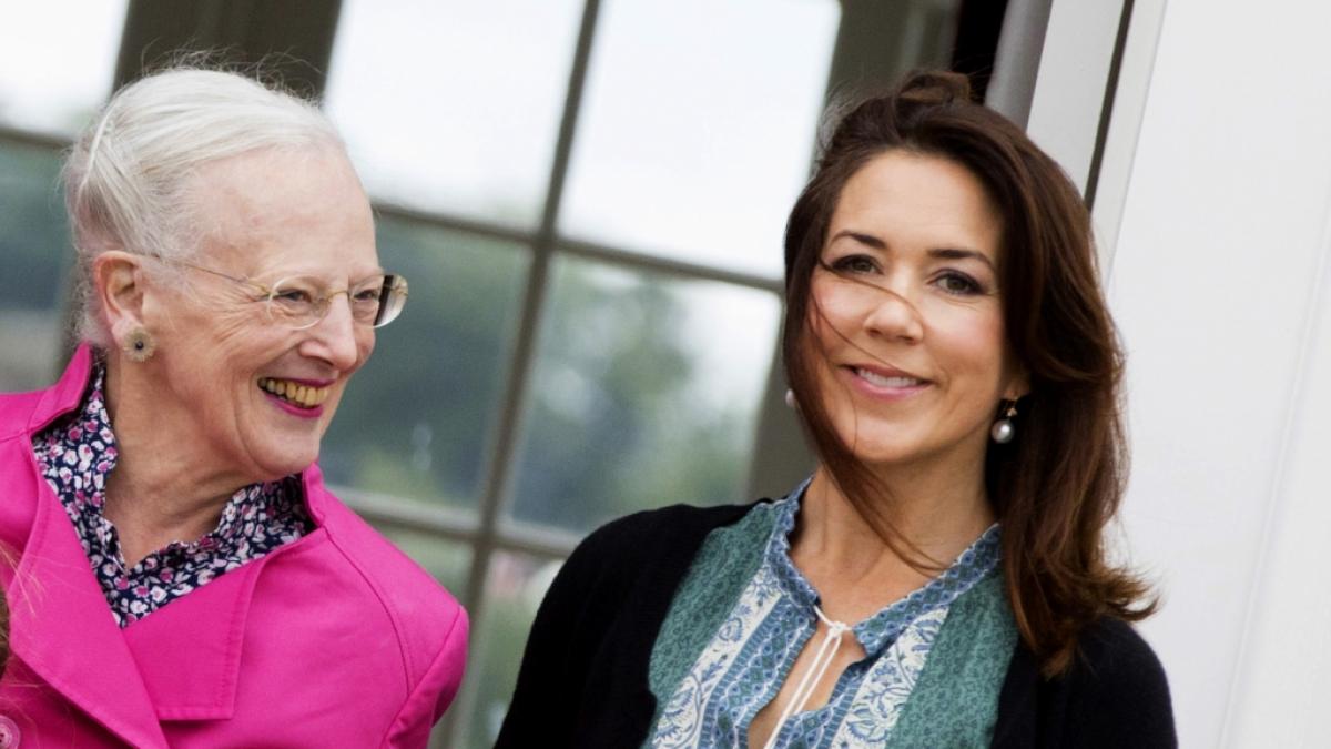 &nbsp;D&auml;nemarks K&ouml;nigin Margrethe und Kronprinzessin Mary (Foto)