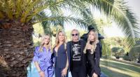 Davina, Carmen, Robert und Shania Geiss (v.li.)