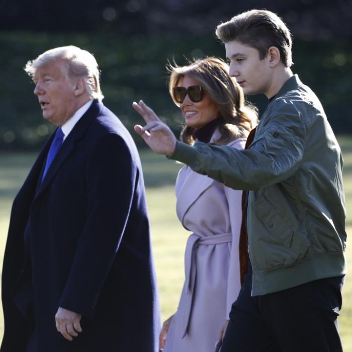 Jüngster Trump-Sohn gibt Polit-Debüt bei Republikaner-Parteitag