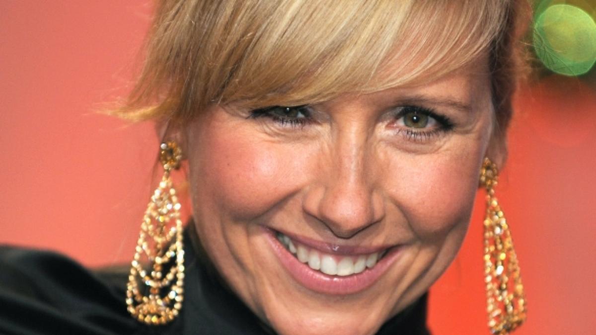 Andrea Kiewel startete im "ZDF-Fernsehgarten" intergalaktisch durch. (Foto)