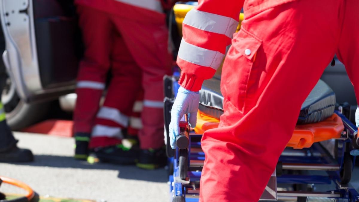 Unfall f&uuml;r das Presseportal (Foto)