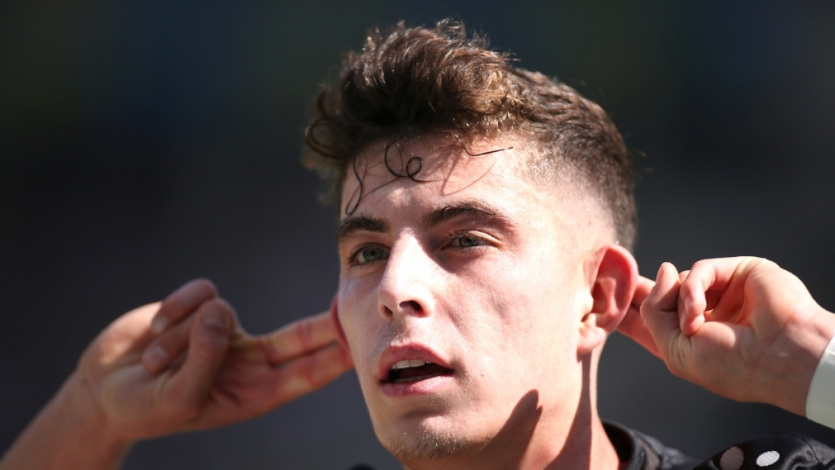 Kai Havertz hat privat wie auf dem Platz oft Grund zu jubeln. (Foto)