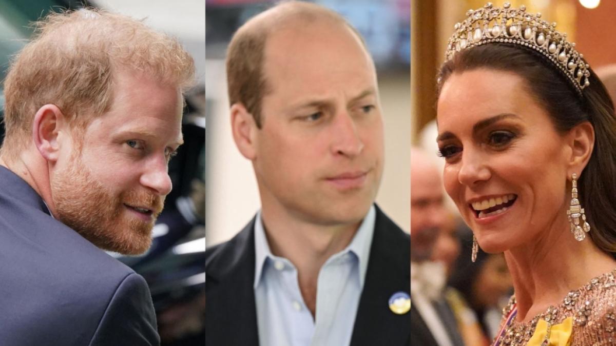 Prinz Harry, Prinz William und Prinzessin Kate waren in dieser Woche Dauerg&auml;ste in den Royals-News. (Foto)