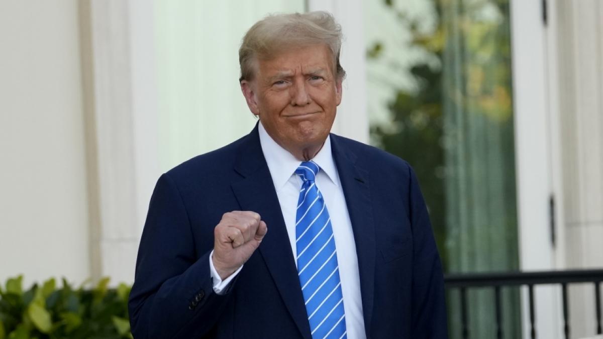 Donald Trump w&uuml;rde die Ukraine im Krieg gegen Wladimir Putin zu einem Gebietsverzicht dr&auml;ngen. (Foto)
