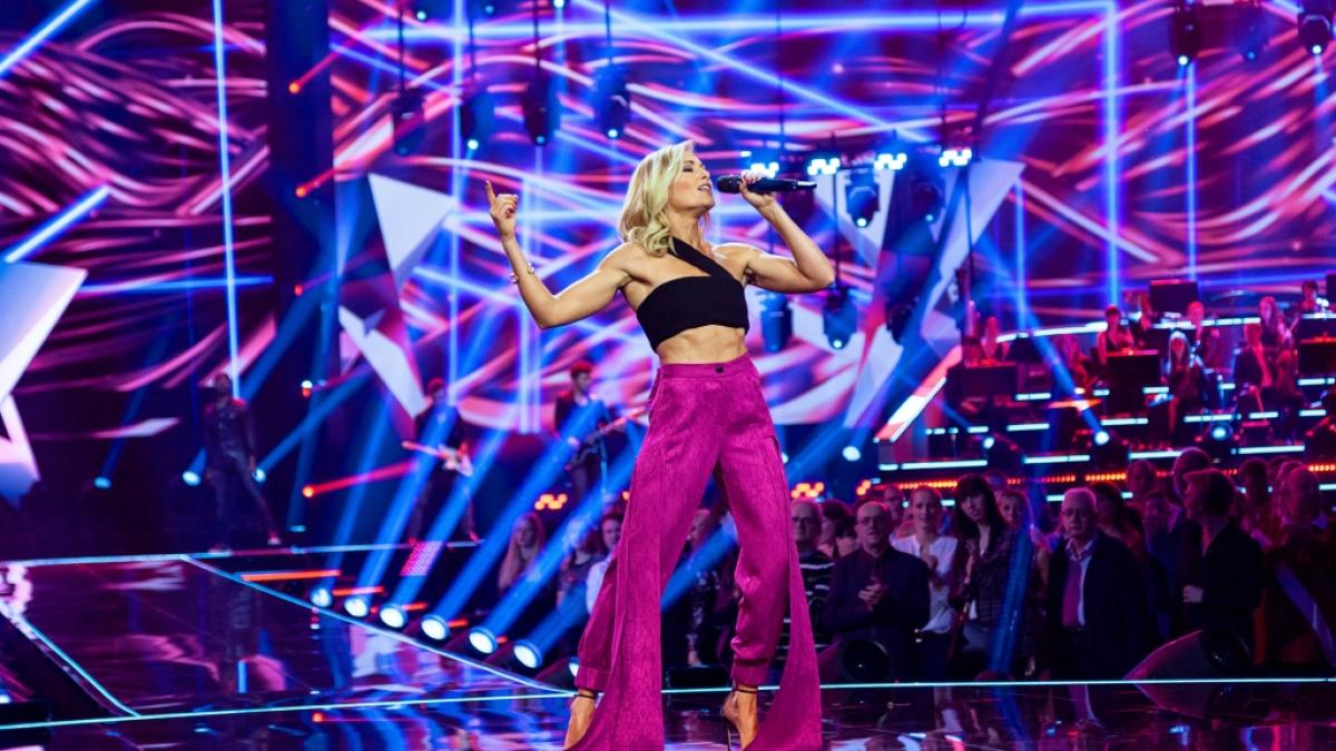 Helene Fischer bei der Aufzeichnung der "Helene Fischer Show" 2018. (Foto)