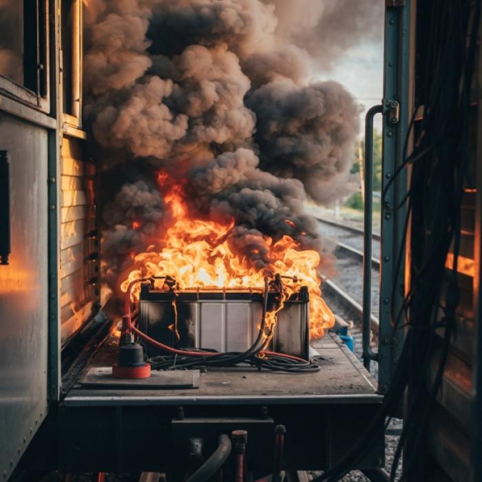 Heizöl-Wagen in Flammen – Brand reiht sich in Serie von Infrastruktur-Schäden ein