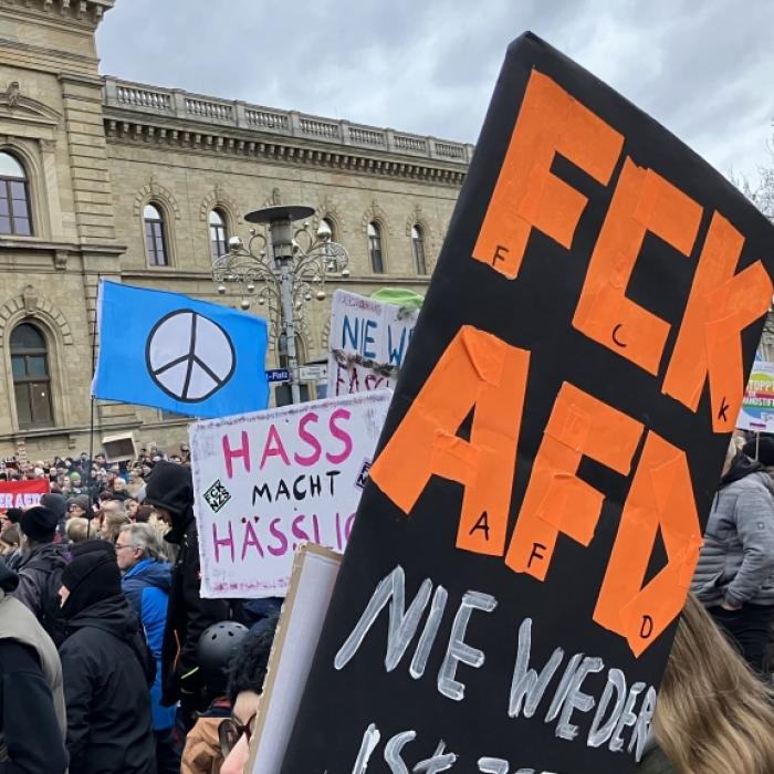 Wo finden am Montag Demos gegen AfD, Hass und rechte Hetze statt?