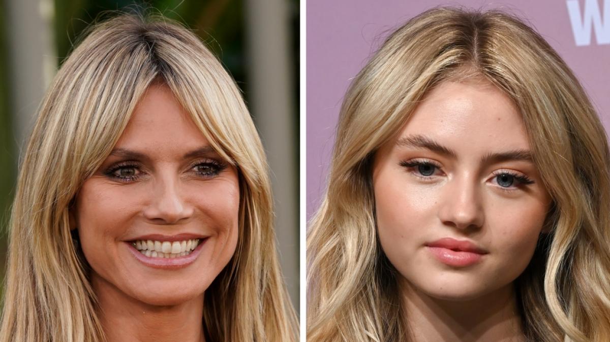 Heidi und Leni Klum posierten f&uuml;r eine Werbung wieder gemeinsam in Dessous. (Foto)