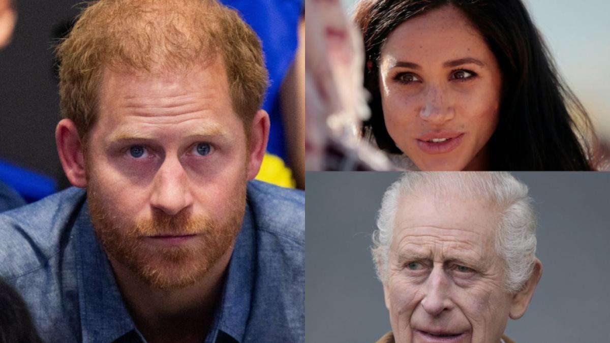In den Royals-News gaben sich Prinz Harry, Meghan Markle und K&ouml;nig Charles III. dieser Tage die Klinke in die Hand. (Foto)