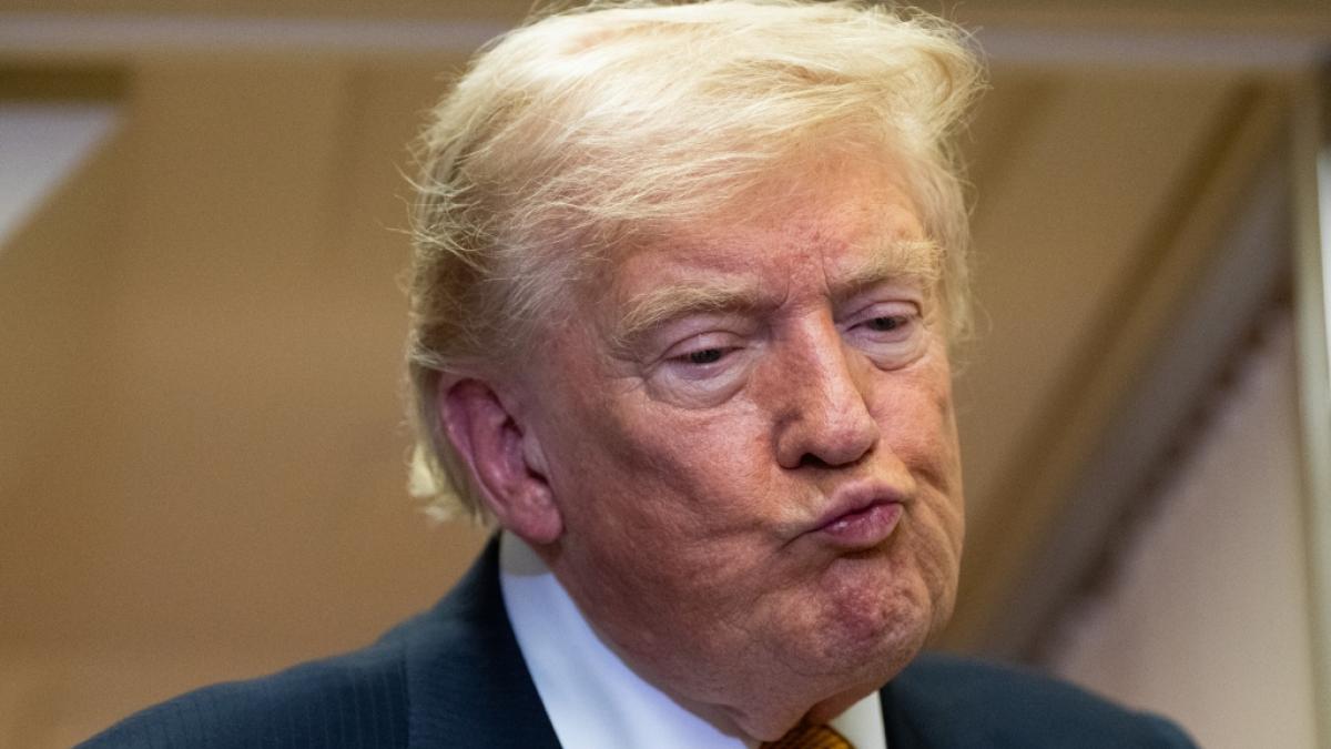 Donald Trump hat nach dem Urteil des Supreme Court zum Thema US-Geburtsrecht gro&szlig;e M&uuml;he, seine Emp&ouml;rung im Zaum zu halten. (Foto)