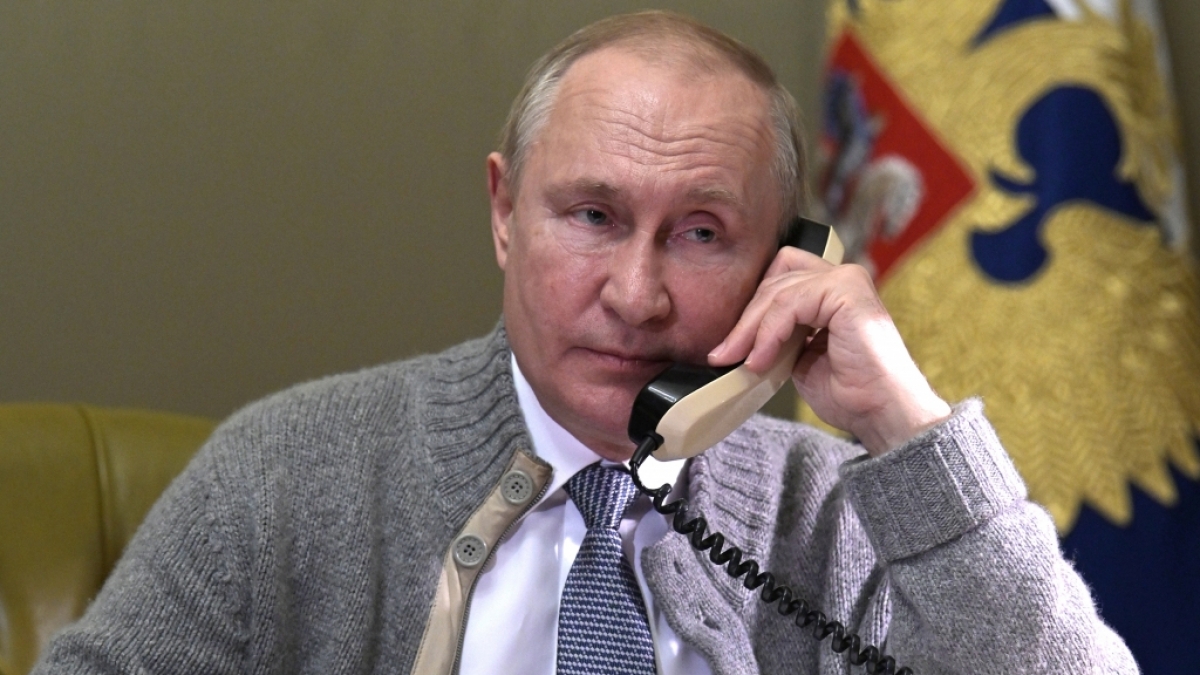 Wladimir Putin sammelt Soldaten an der Ukraine-Grenze. (Foto)